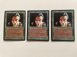 Magic the Gathering MTG - Elves of Deep Shadow - The Dark - Uncommon - Qty 3 - Image 1