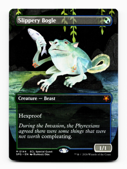 Slippery Bogle (Borderless) - [Special Guests] Magic MTG NM 🌳💧 - Image 1