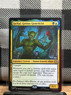 MTG TCG: Jackal, Genius Geneticist 131, Marvel's Spider-Man - Image 1
