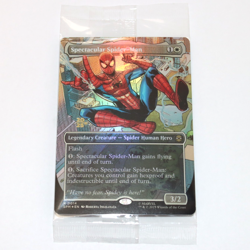 Spectacular Spider-Man - Foil Borderless Prerelease - MTG Marvel - NM Sealed - Image 1