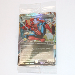 Spectacular Spider-Man - Foil Borderless Prerelease - MTG Marvel - NM Sealed - Image 2