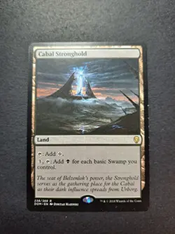 MTG Cabal Stronghold Dominaria - Image 1