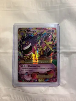 Pokemon M Gengar EX Card 121/119 Mega Secret Rare Phantom Forces - Image 1