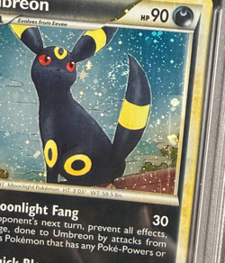 POKEMON 2011 UMBREON-HOLO CALL OF LEGENDS #22 PSA 8 - DOUBLE SWIRL!! - Image 5