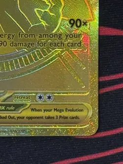 Pokemon TCG Mega Charizard X EX 360 HP Mega Hyper Rare Holo Me02 130/094 - Image 5