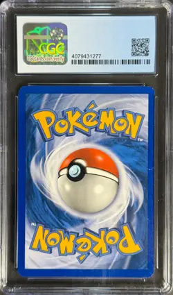 Pokemon Raikou Gold Star 2005 EX Unseen Forces 114/115 Holo CGC 9 - Image 2