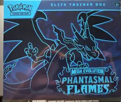 Pokemon x1 Phantasmal Flames (ME02) Elite Trainer Box ETB Factory Sealed - Image 1