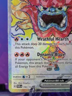 Pokemon TCG - Hearthflame Mask Ogerpon EX 192/167 - Twilight Masquerade 2024 NM+ - Image 5