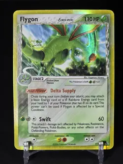 Pokemon TCG Flygon Delta Species 7/110 - EX Holon Phantoms - Holo Rare - MP - Image 4