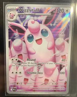 2025 Pokemon Phantasmal Flames Wigglytuff 105/094 Illustration rare - Image 1