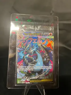 Pokemon Mega Charizard X Me: Mega Evolution Promo EX 023 Holo 360 HP - Image 1