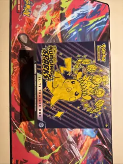 Pokemon Scarlet Violet Surging Sparks ETB Elite Trainer Box Sealed - Image 1