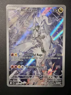 Pokemon TCG - N's Reshiram 167/159 SV09: Journey Together Illustration Rare Holo - Image 1