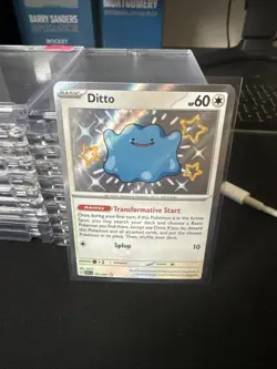 Ditto 201/091 - S&V: Paldean Fates Shiny Holo Rare - Pokemon TCG (NM) - Image 1