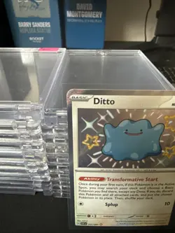 Ditto 201/091 - S&V: Paldean Fates Shiny Holo Rare - Pokemon TCG (NM) - Image 2