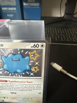 Ditto 201/091 - S&V: Paldean Fates Shiny Holo Rare - Pokemon TCG (NM) - Image 3