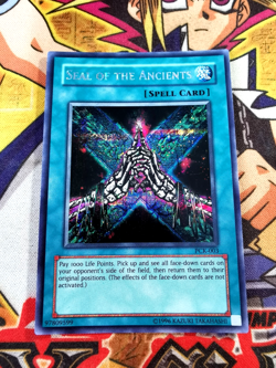 Seal of the Ancients pck-003 (NM+) Prismatic-Secret Rare Yu-Gi-Oh! - Image 1
