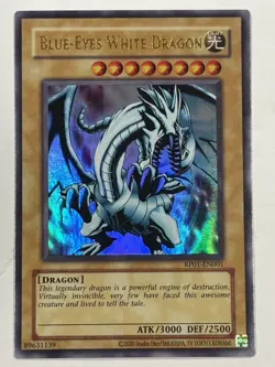 Yu-Gi-Oh! Blue-Eyes White Dragon Lot Of 4 - Secret & Ultra Rare - Image 4
