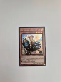 Yugioh Burst Protocol - Tri-Brigade Springans Kitt - Secret Rare - BPRO-EN025 - Image 1