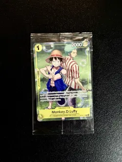 One Piece Card Game 🏴‍☠PROMO Monkey.D.Luffy OP10-111 LearnTogetherDeck Sealed - Image 1