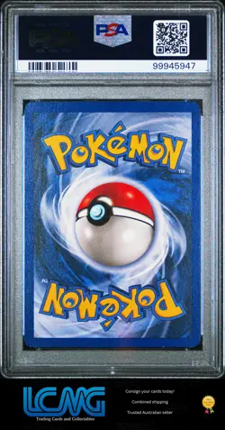 1999 Pokemon Fossil TCG Card #4 Dragonite Holo PSA 6 - Image 2