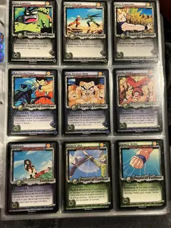 Dragon Ball Z DBZ Ccg Cell Games Saga Complete Non-foil Set (129 Cards) Limited - Image 1