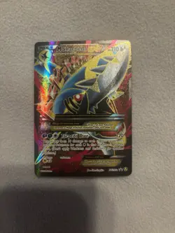 Mega Sharpedo EX Full Art Promo XY200 Black Star Pokemon Card - Image 1