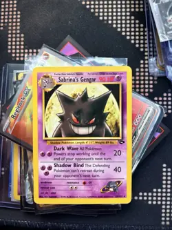 Pokemon TCG Sabrina's Gengar Gym Challenge 29/132 Non-Holo Rare Card NM - Image 1