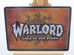 WARLORD Saga of the Storm CCG Character Card LORD GAHID RELLION 001/295 - Image 2
