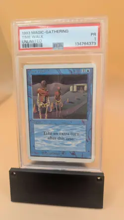 Time Walk - Unlimited - 1993 - MTG - 1 of 1 pop PSA 1 - Image 3