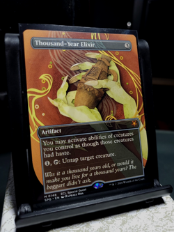Lorwyn Eclipsed Thousand-Year Elixir 0148, NM, Spec. Guest, Borderless, Non-Foil - Image 1