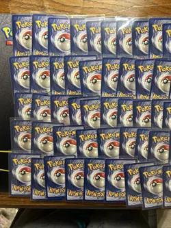Pokemon Base Set Uncommon And Common Complete Set -WOTC Pokemon- EX/MP -70 Cards - Image 5