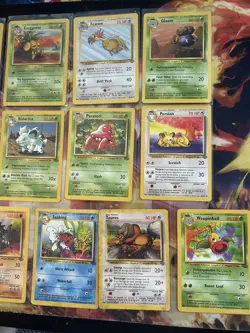 COMPLETE Jungle Unlimited Common and Uncommon 32 Card Set Pokemon LP/MP - Image 2
