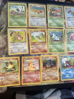 COMPLETE Jungle Unlimited Common and Uncommon 32 Card Set Pokemon LP/MP - Image 3