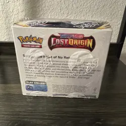 POKEMON LOST ORIGIN BOOSTER BOX: Rare Inverted Wrap But Tear at Top | SWSH TCG 820650860553 - Image 5