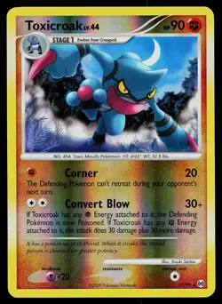 Pokemon Card - Toxicroak Arceus 11/99 Rare Reverse Holo - Image 1