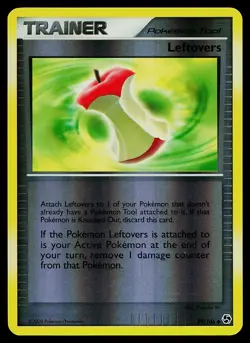 Pokemon Card - Leftovers Great Encounters 99/106 Uncommon Reverse Holo - Image 1