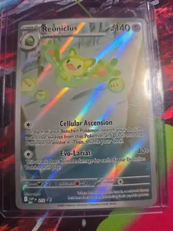 Pokemon TCG Black Bolt Tech Sticker Collection Promo 212 Reuniclus - Image 1