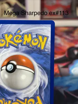 Pokemon 2025 Phantasmal Flames Mega Sharpedo EX 113/094 UR & RR 061/094 NM - Image 5