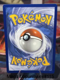Pokemon 2025 Phantasmal Flames Mega Lopunny EX 115/094 UR & RR 084/094 Near Mint - Image 2