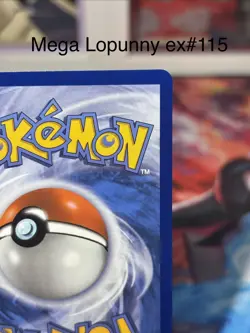 Pokemon 2025 Phantasmal Flames Mega Lopunny EX 115/094 UR & RR 084/094 Near Mint - Image 5