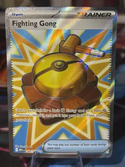 Pokemon 2025 Mega Evolution Fighting Gong 168/132 Ultra Rare Near Mint - Image 1