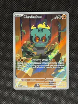 Pokemon TCG MARSHADOW 146/132 Mega Evolution Illustration Rare - Image 1