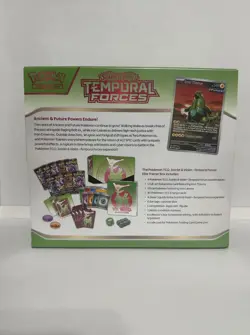 Pokemon TCG - Temporal Forces Elite Trainer Box Iron Leaves New Sealed - Image 2
