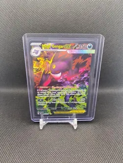 Mega Gengar ex 284/217 SIR Secret Rare Pokemon Ascended Heroes MINT Pack Fresh - Image 3