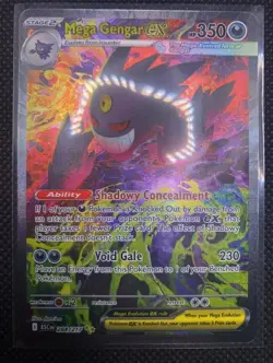 Mega Gengar ex 284/217 SIR Secret Rare Pokemon Ascended Heroes MINT Pack Fresh - Image 5