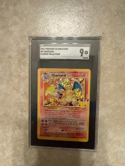 2021 Pokemon celebrations #4 charizard classic collection - Image 1