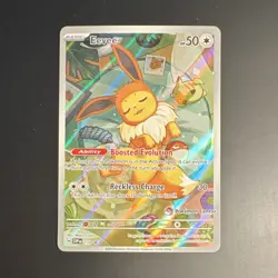 Pokemon TCG Eevee 173 Pokemon center black star promo - Image 1