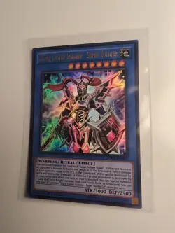 YuGiOh black Luster Soldier - super soldier 1st ed docs-EN042 NM - Image 1