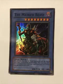 The Masked Beast DL2-001 Duelist League Promo Limited Edition Yugioh - Image 1